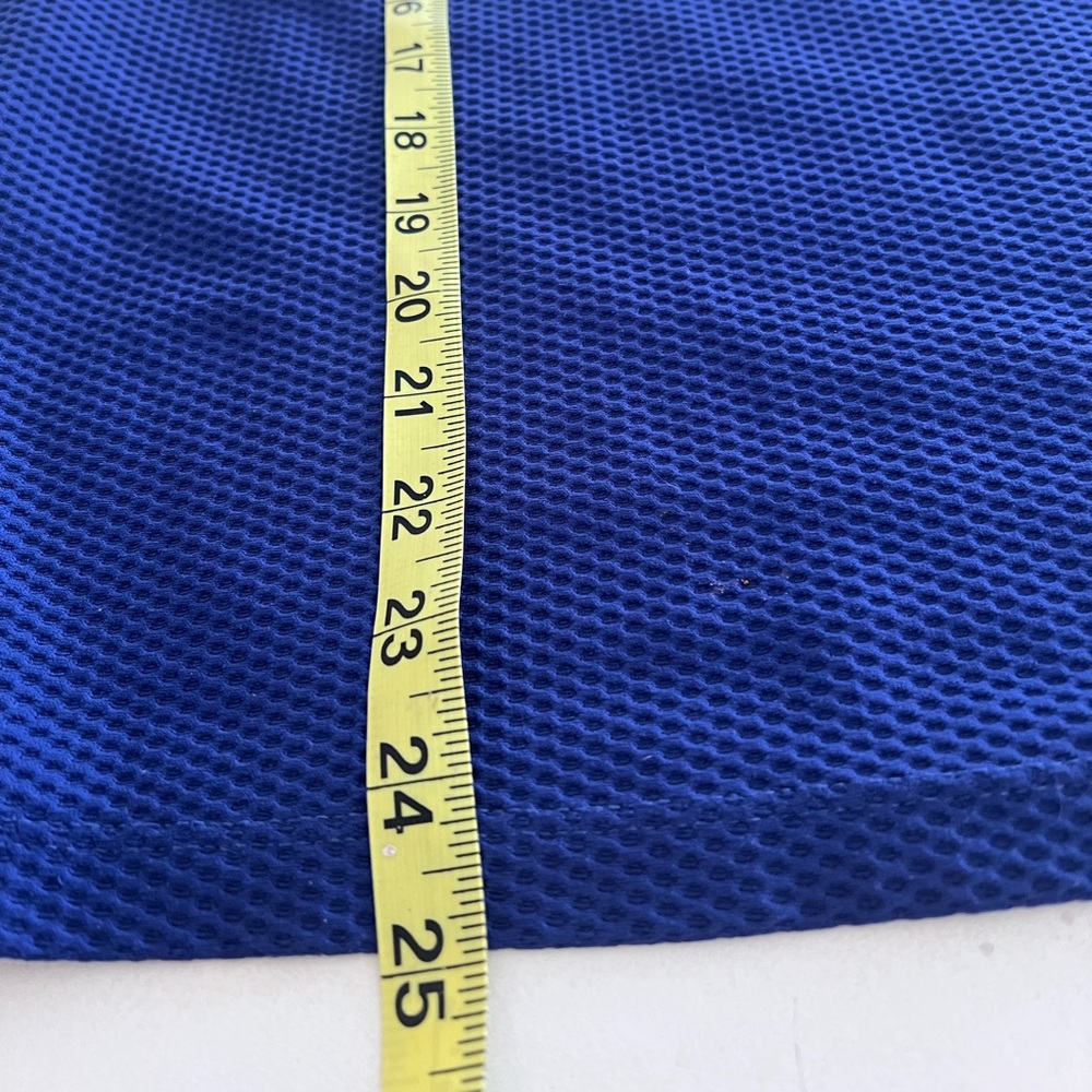 Lauren Ralph Lauren Active Mesh Quarter Zip Pullover Blue Black M - Picture 8 of 9